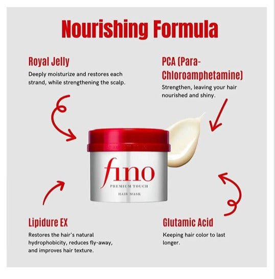 Shiseido Fino Premium Touch Hair Mask 230g – Deep Repair & Nourishing Hair Treatment